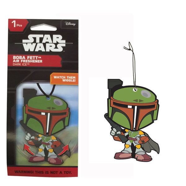Star Wars Boba Fett Car Accessories - Boba Fett Air Freshener Wiggler (1 Piece)