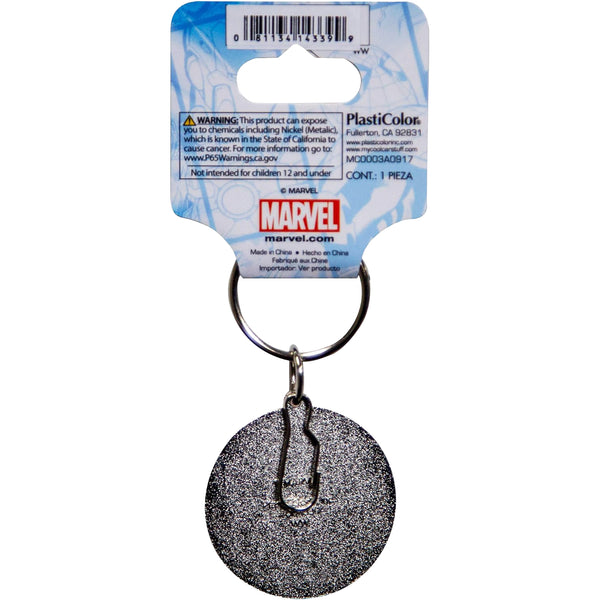 Plasticolor Keychain, Marvel Captain America Logo - Marvel Keychain for Car Keys, and More