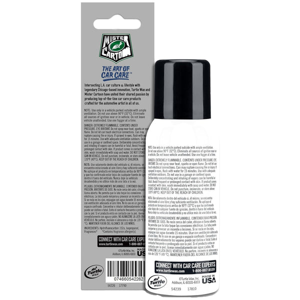 Turtle Wax FOGGER New Ride 2 oz: Ultimate Car Fogger and Smoke Odor Eliminator – Long-Lasting Scent Car Air Freshener, 2 Packs