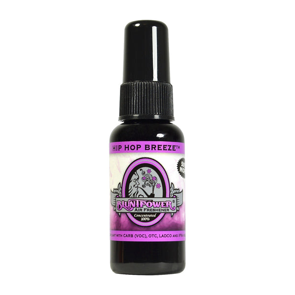 Blunt Power Air Freshener Spray, Oil Based Concentrated Air Freshener and Oil Diffuser, Air Freshener Spray for Car, Room, Bathroom, Odor Eliminator and Room Deodorizer, Hip Hop Breeze, 1.5 oz