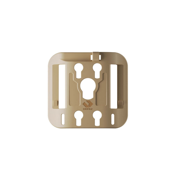 Orpaz OMS Belt Loop Receiver Attachment for the Orpaz Holster Insert or MOLLE Insert, Desert Tan