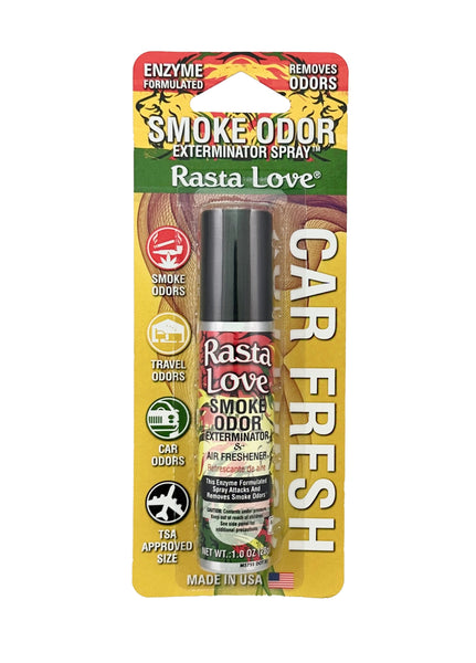 Smoke Odor Exterminator Air Fresh Spray - Your Ultimate Solution for Smoke and Household Odor Elimination - 1 oz Spray, Rasta Love