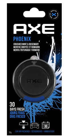 Axe Phoenix Hanging 3D Disc Car Air Freshener, Odor Eliminator for Strong Odor Car Air Fresheners Hanging for Your Car