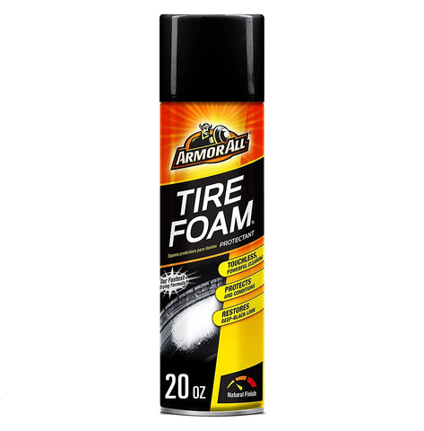 Armor All Tire Foam, Restores Deep-Black Look, 40320, 20 oz.