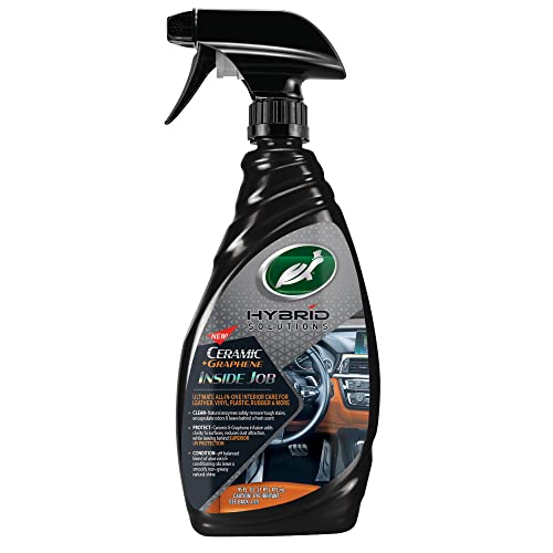 Turtle Wax Ceramic Graphene Inside Job, Cleans, Conditions, Deodorizes and Protects Interior Surfaces, 16 Fl Oz.