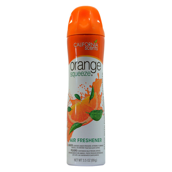 California Scents Orange Squeeze 3.5 Oz Air Freshener Spray (1)