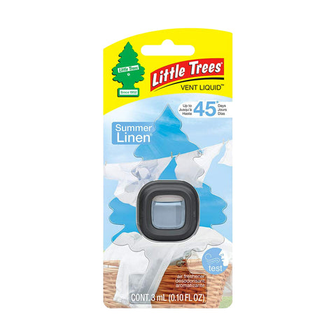 Little Trees Vent Liquid Car Air Freshener (Summer Linen)
