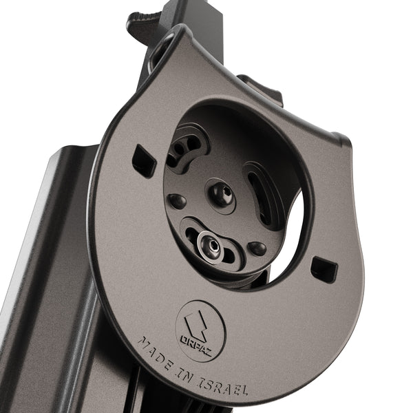 Orpaz Sig P320 Light Bearing Holster Compatible with Sig Sauer P320 Holster with Light/Laser/Sight/Optics (Medium Pistol Lights, Paddle Attachment)