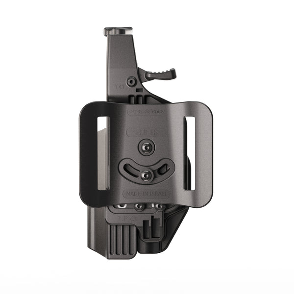 Orpaz Adjustable and Modular OWB Holster Compatible with Ruger Security 9 Holster, Sights and Optics Compatible, Belt Loop