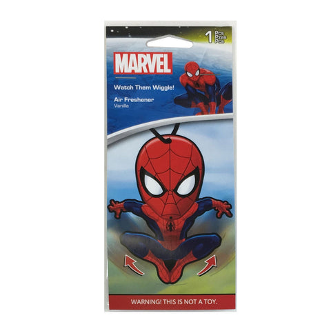 Marvel Spiderman Car Accessories - Spiderman Air Freshener Wiggler (1 Piece)