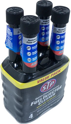 STP Super Concentrated Fuel Injector Cleaner - 5.25 fl. oz. (4-Pack)
