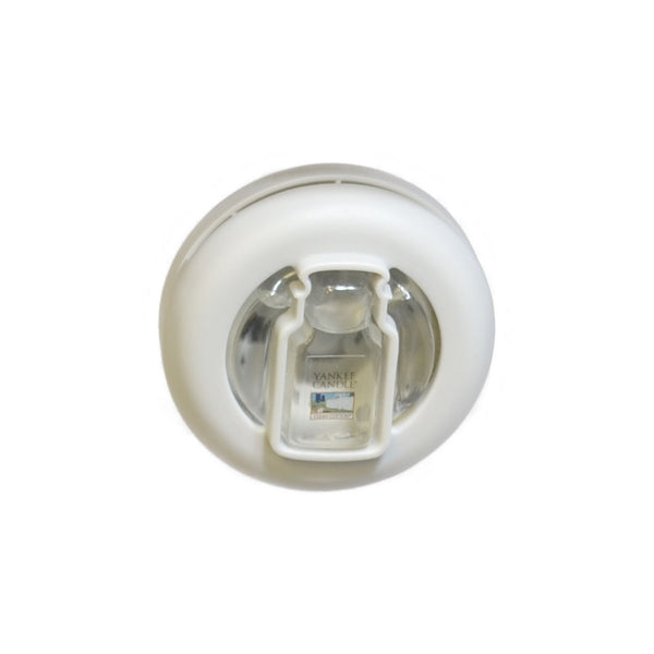 Yankee Candle Smart Scent Vent Clip Car, Home & Office Air Freshener & Odor Eliminator, Clean Cotton