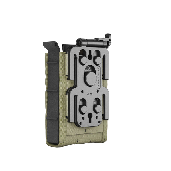 Orpaz MOLLE Attachment for MOLLE Pouch, MOLLE Mag Pouch, MOLLE Backpack and other MOLLE Accessories, Black