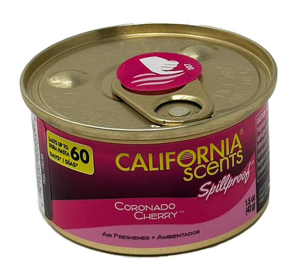 California Scents Spillproof Car Air Freshener - The Best Car Air Freshener and Odor Eliminator for Your Vehicle, Coronado Cherry