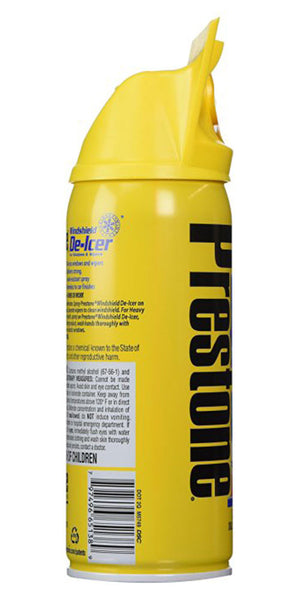 Prestone Windshield De-Icer Spray, 11 oz. - Snow Spray for Windshield, Windows, and Wiper Blade Car Deicer