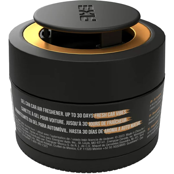 AXE Dark Temptation Car Air Freshener Gel Can - Odor Eliminator for Strong Odor - Long Lasting Fragrance & Effective Car Air Fresheners - Automotive Essential, 4.4 oz, 4 Packs