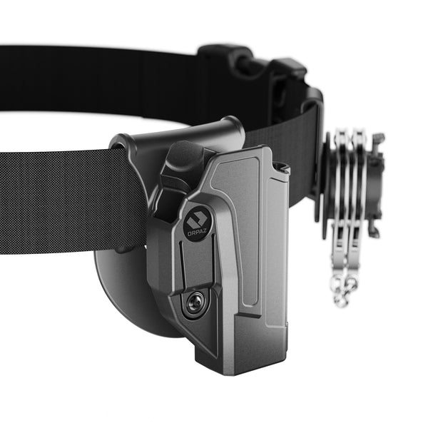 Orpaz H&K USP 45 Holster Full-size and Tactical, Level I OWB Holster, Paddle