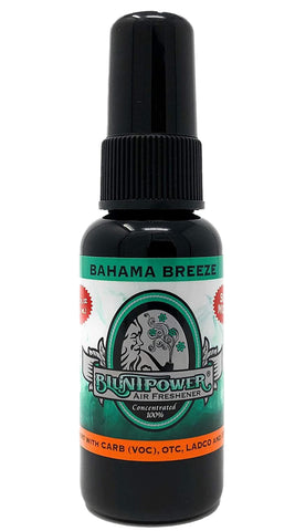 Blunt Power High Concentrated Air Freshener, Bahama Breeze, 1.5oz