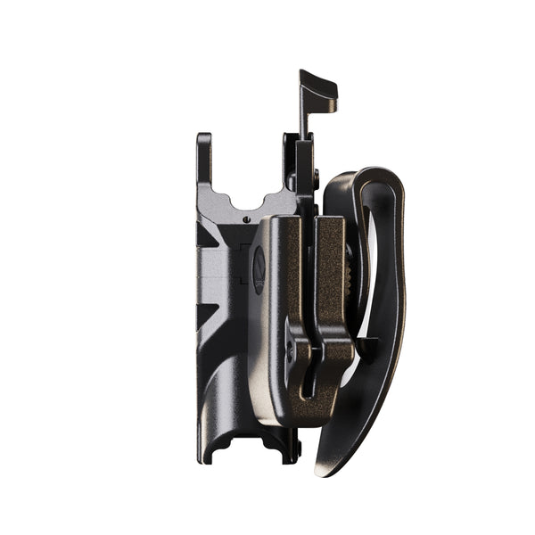 Orpaz Delta G37 Light Bearing Holster compatible with Glock 37 Holster with Light, Paddle Gen2 w/Eran2, Level II Modular Flashlight Adapter and Innovative Flashlight Protector Cap - Unisex