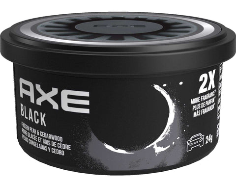 AXE Fiber Can, Black: Odor Eliminator for Strong Odor - Long Lasting Fragrance & Effective Car Air Fresheners - Automotive Essential