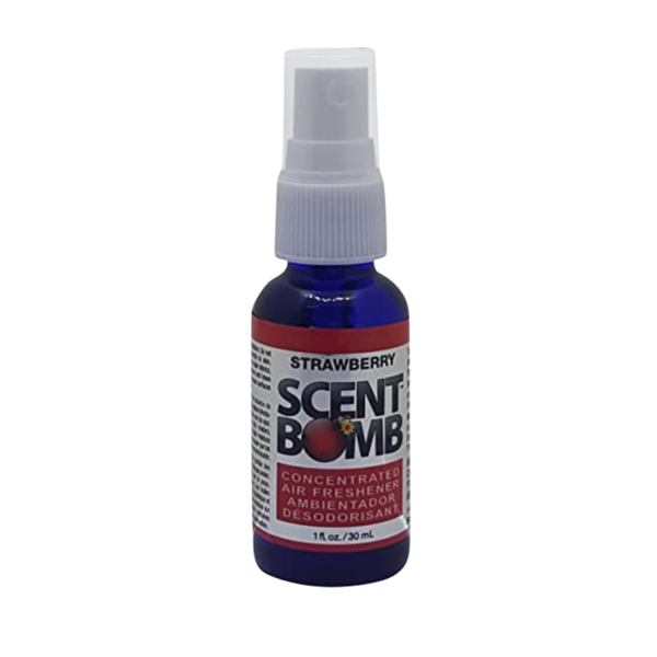 Scent Bomb Air Freshener Spray, 100 % Oil Based Concentrated Air Freshener, Air Freshener Spray for Car, Room, Bathroom and Odor Eliminator, Strawberry