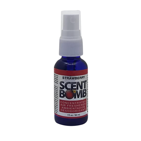 Scent Bomb Air Freshener Spray, 100 % Oil Based Concentrated Air Freshener, Air Freshener Spray for Car, Room, Bathroom and Odor Eliminator, Strawberry
