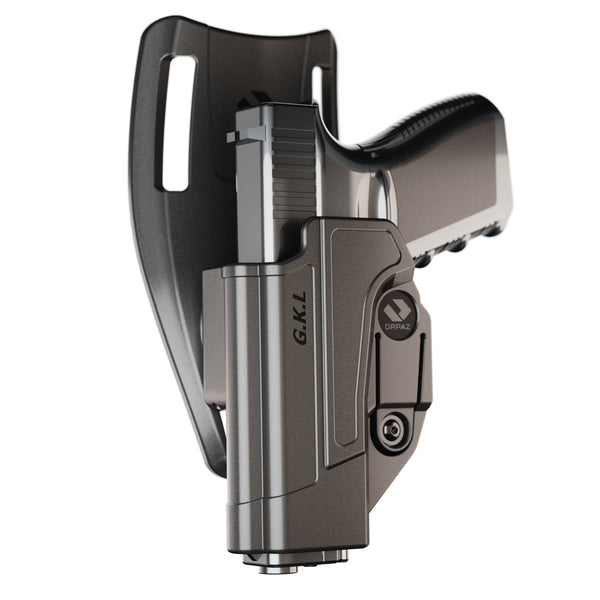 Orpaz G19 Compatible with Glock 19 Holster Left Hand, Level I OWB Low-Ride Holster