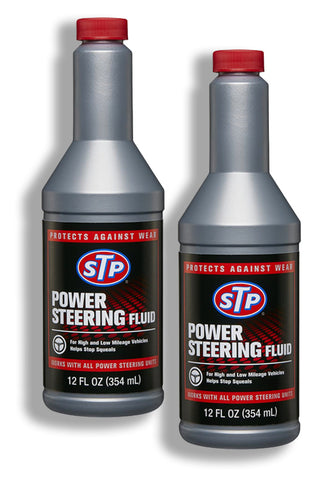 STP POWER STEERING FLUID & Stop Leaking, 12 Fl.oz, 2 Packs