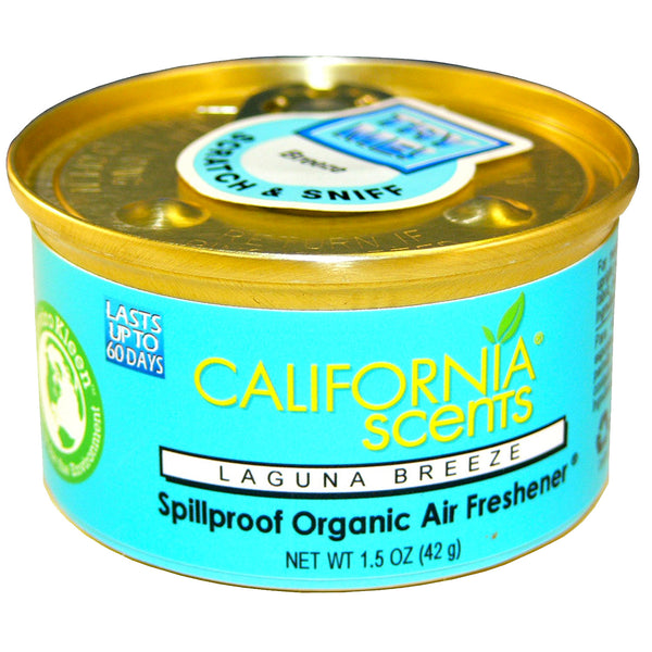 California Scents Air Freshener 4-Pack Car Air freshener (Laguna Breeze)