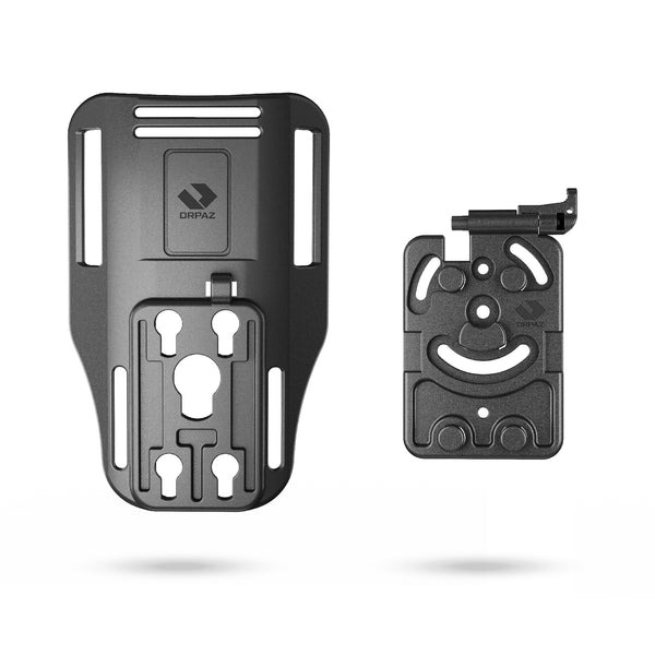 Orpaz OMS Holster Insert and Low-Ride Receiver Kit, Fits on Orpaz Holsters and Magazine Pouches, Black