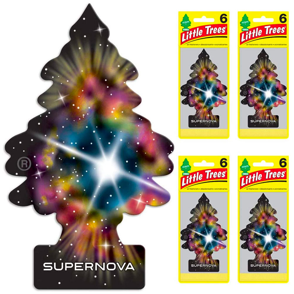 Little Trees Car Air Freshener 24-Pack (Supernova) by GOSO Direct