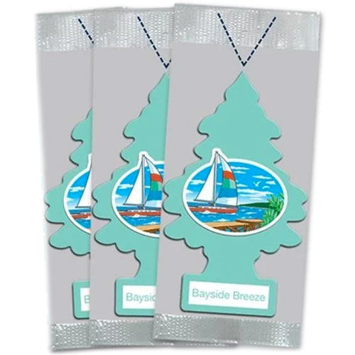 Little Trees Car Air Freshener 3-PACK (Bayside Breeze)