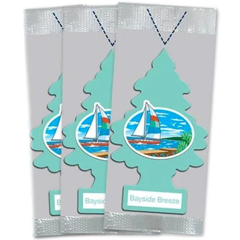 Little Trees Car Air Freshener 3-PACK (Bayside Breeze)