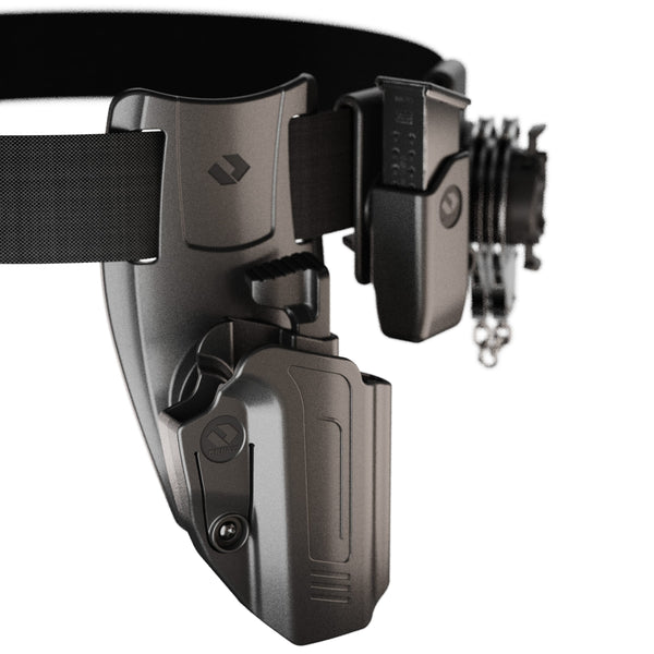 Orpaz P09 Holster, Compatible with CZ P09 Holsters, Level II OWB Low-Ride Holster