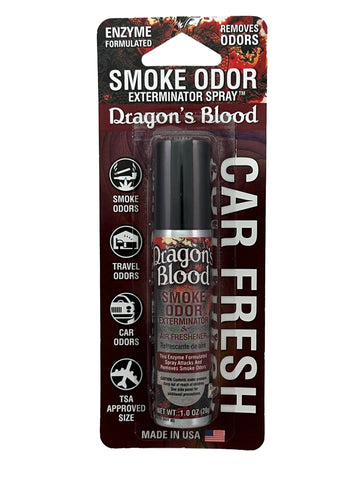 Smoke Odor Exterminator Air Fresh Spray - Your Ultimate Solution for Smoke and Household Odor Elimination - 1 oz Spray, Dragon's Blood
