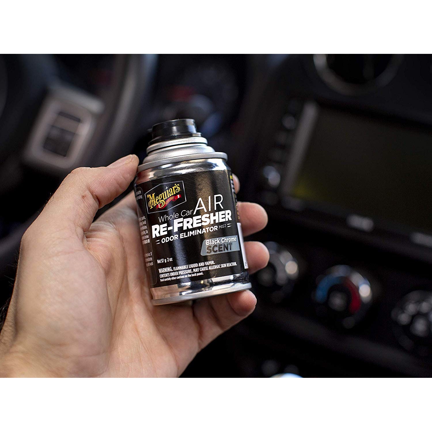 How to use the Meguiar's Whole Car Air Re-Fresher Odor Eliminator