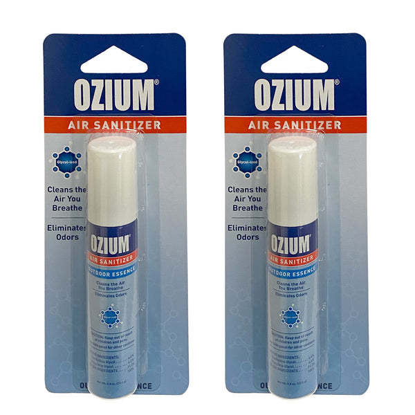 Ozium Air Sanitizer 0.8 oz Spray, Outdoor Essence 2-PACK
