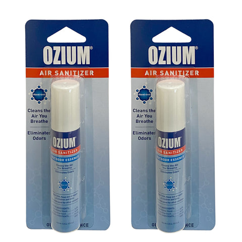 Ozium Air Sanitizer 0.8 oz Spray, Outdoor Essence 2-PACK