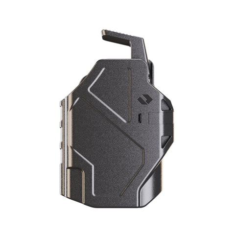 Orpaz Delta G45 Light Bearing Holster compatible with Glock 45 Holster with Light, Molle, Level II Modular Flashlight Adapter and Innovative Flashlight Protector Cap - Unisex