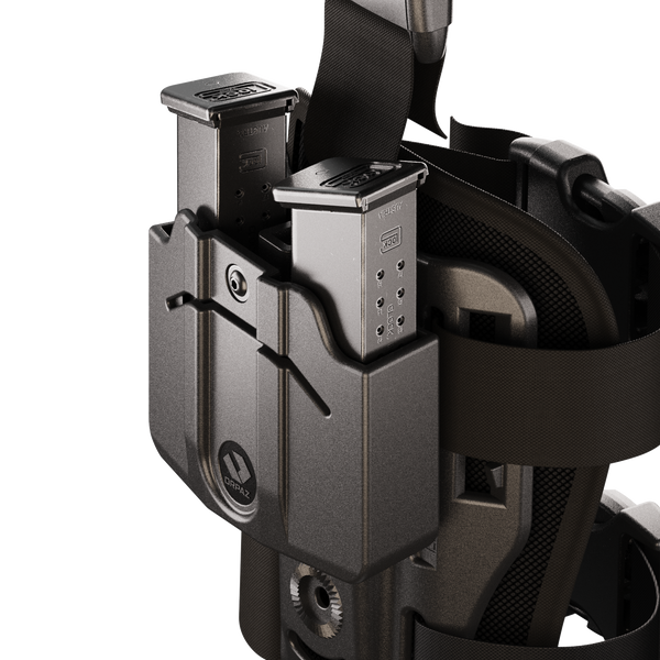 Orpaz Glock 45 Magazine Holder, Double Mag Pouch for Glock 45 Magazine, Drop-Leg