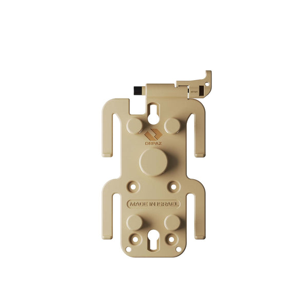 Orpaz OMS MOLLE Insert for the Orpaz OMS Receivers Attachments, Fits on all MOLLE Pouches and MOLLE Backpacks, Desert Tan
