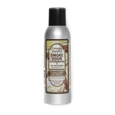Smoke Odor Exterminator Remove Cigar/Cigarette/Tobacco Smell Spray Air Freshener, Creamy Vanilla