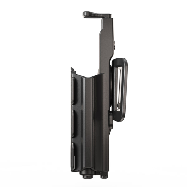 Orpaz Light Bearing Holster Compatible with S&W M&P 40 Holster with Light/Laser/Sight/Optics (Medium Pistol Lights, Belt Attachment)