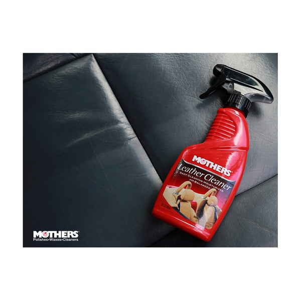 Mothers Leather Cleaner, Car Leather Cleaner Spray, 12 oz.