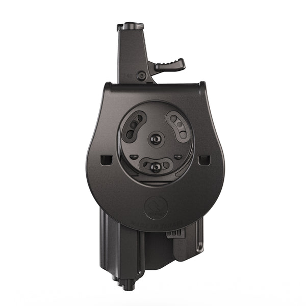 Orpaz Sig P320 Light Bearing Holster Compatible with Sig Sauer P320 Holster with Light/Laser/Sight/Optics (Medium Pistol Lights, Paddle Attachment)