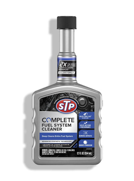 Complete Fuel System Cleaner, Fuel Cleaner Deep Cleans Entire Fuel System, 12 Fl Oz, STP