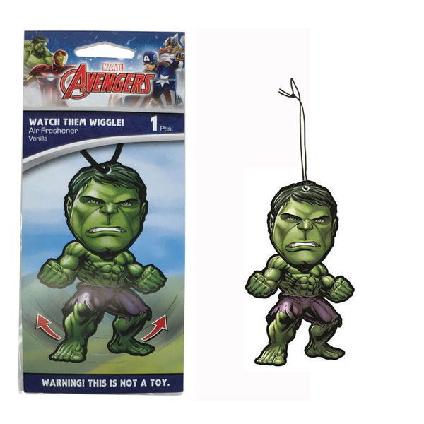 Marvel Hulk Car Accessories - Hulk Air Freshener Wiggler (3-Pack)