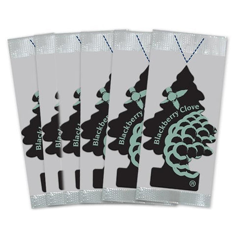 Little Trees Car Air Freshener 6-Pack (Blackberry Clove)