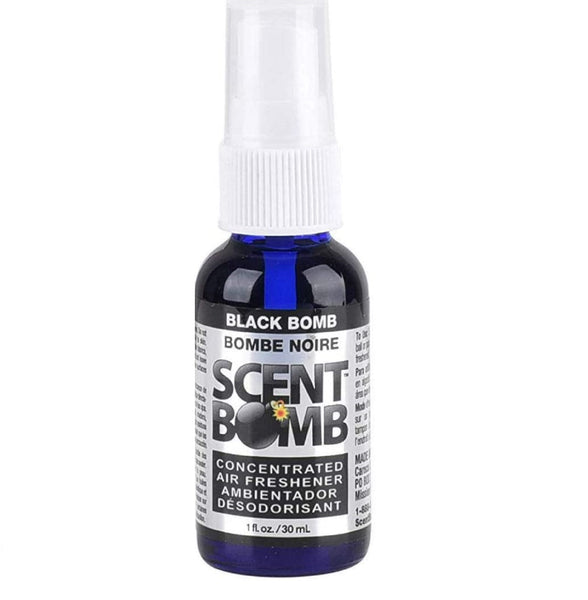 Scent Bomb Air Freshener Spray, 100 % Oil Based Concentrated Air Freshener, Air Freshener Spray for Car, Room, Bathroom and Odor Eliminator, Black Bomb