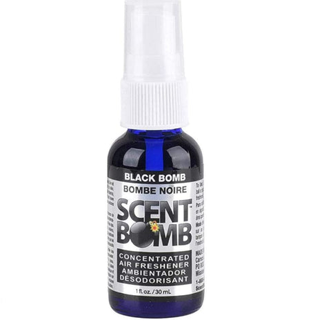 Scent Bomb Air Freshener Spray, 100 % Oil Based Concentrated Air Freshener, Air Freshener Spray for Car, Room, Bathroom and Odor Eliminator, Black Bomb